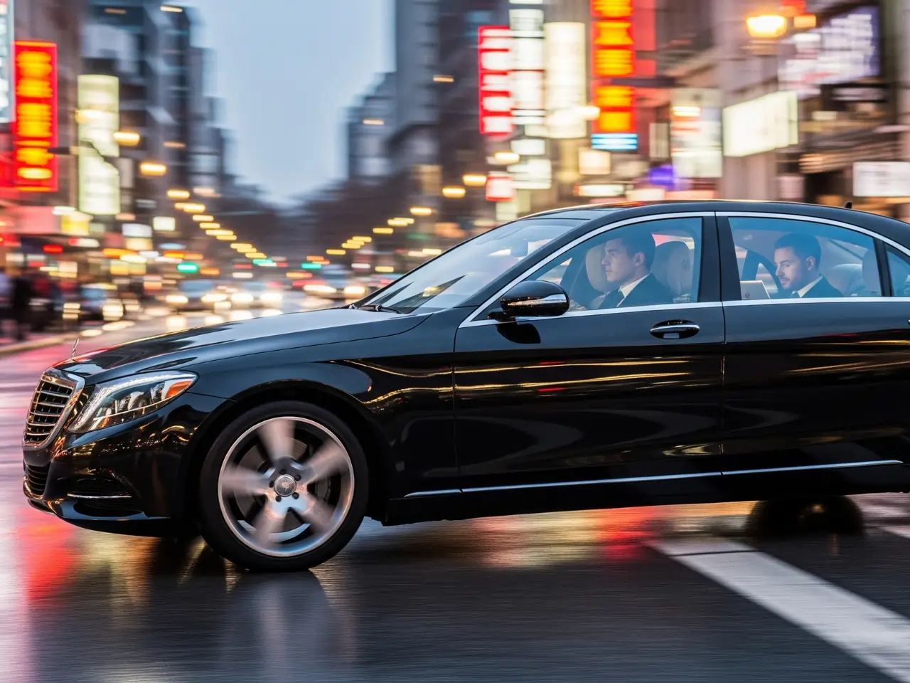 Chauffeur-Driven Luxury Cars