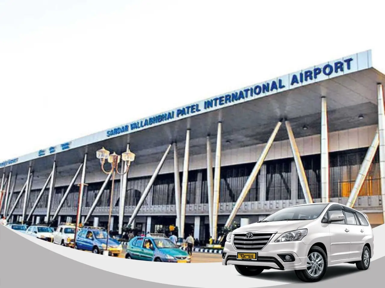 Ahmedabad Airport Cab Routes